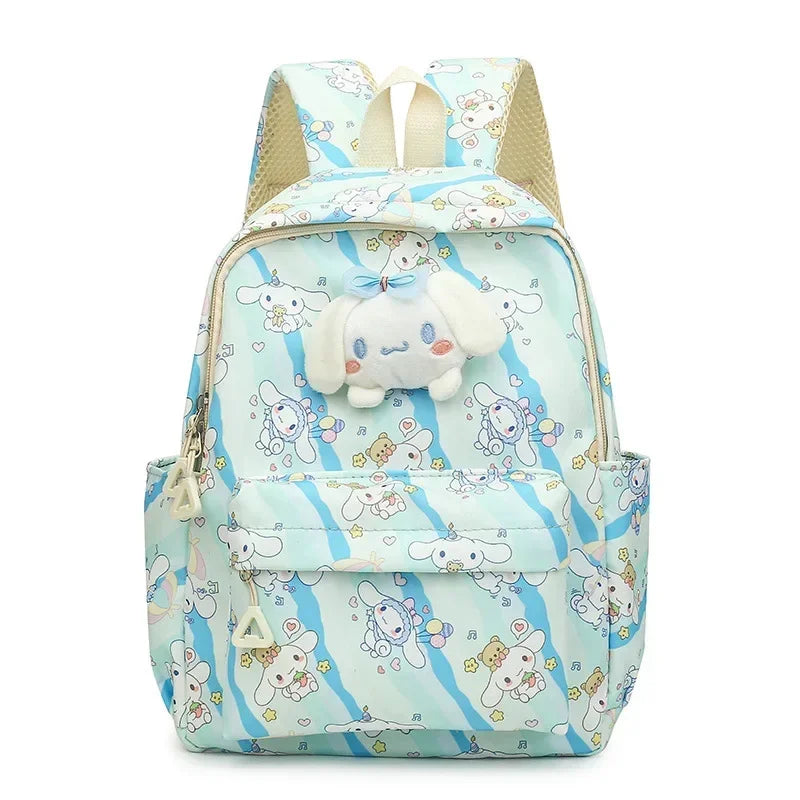 New Fashionable Sanrio Children's School Bag My Melody Kuromi Cinnamoroll Hello Kitty Cute Large Capacity Children's Backpack
