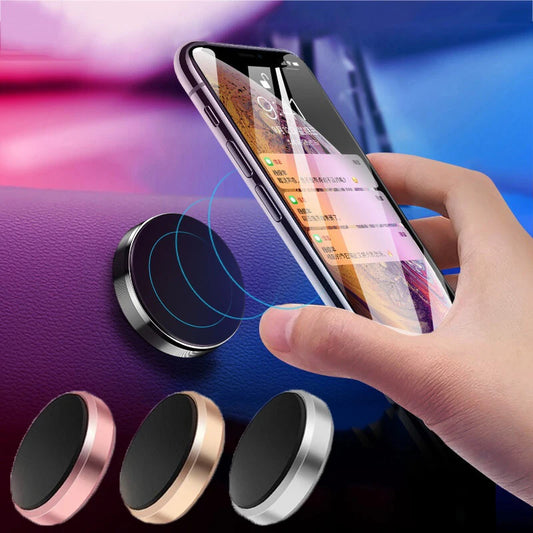 Magnetic Car Phone Holder Universal Magnetic Mount Bracket Stick on Auto Dashboard Wall for IPhone Huawei Car Cell Phone Holder