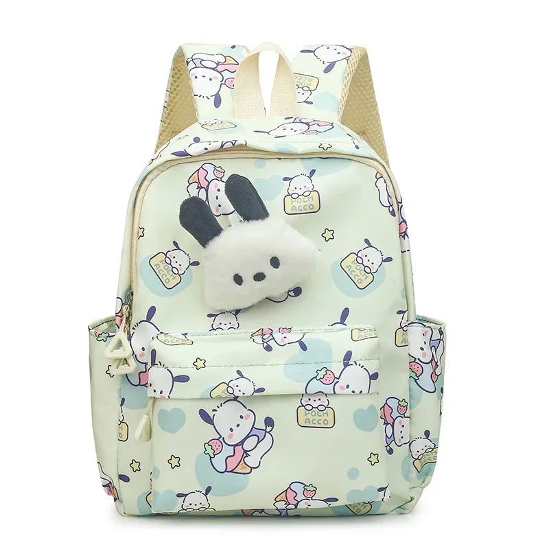 New Fashionable Sanrio Children's School Bag My Melody Kuromi Cinnamoroll Hello Kitty Cute Large Capacity Children's Backpack